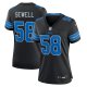 Women's Detroit Lions Penei Sewell Nike Black 2nd Alternate Game Jersey