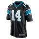 Men's Carolina Panthers Andy Dalton Nike Black Game Player Jersey