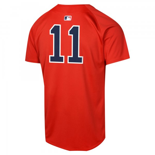 Youth Boston Red Sox Rafael Devers Nike Red Alternate Limited Player Jersey