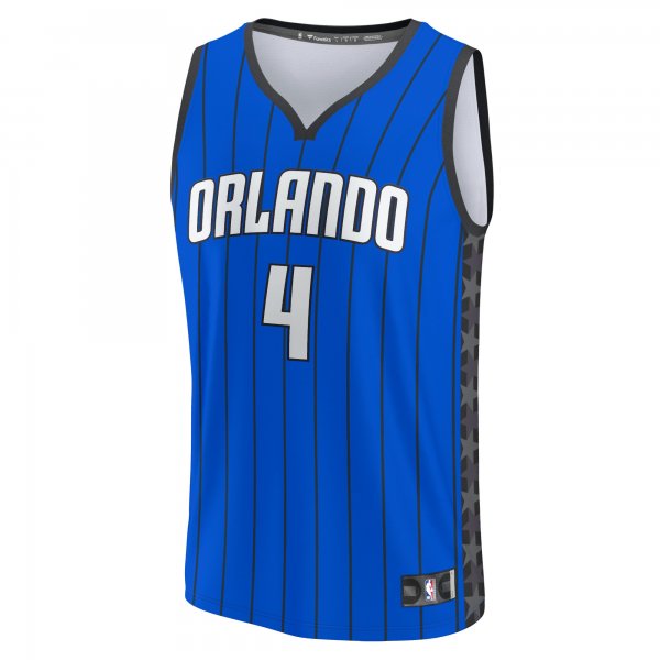 Youth Orlando Magic Jalen Suggs Fanatics Royal Fast Break Player Jersey - Statement Edition