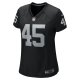 Women's Las Vegas Raiders Jaquan Johnson Nike Black Game Player Jersey