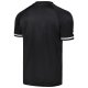 Men's Los Angeles Dodgers Stitches Black Raglan V-Neck Jersey