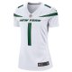 Women's New York Jets Ahmad Sauce Gardner Nike White Player Jersey