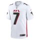 Men's Atlanta Falcons Bijan Robinson Nike White 2023 NFL Draft First Round Pick Game Jersey