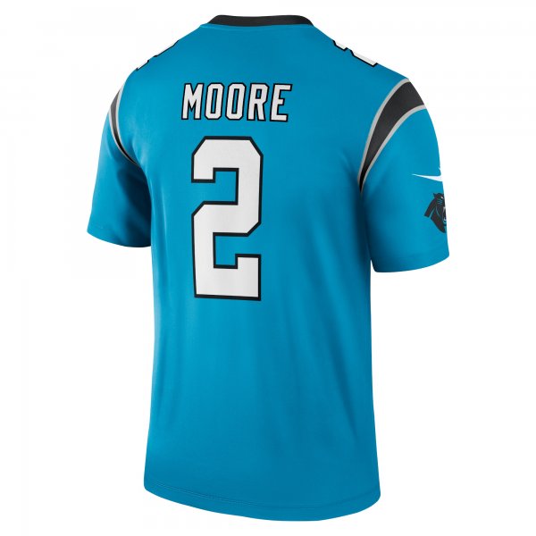 Men's Carolina Panthers D.J. Moore Nike Blue Legend Jersey