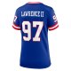 Women's New York Giants Dexter Lawrence II Nike Royal Classic Game Player Jersey