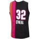 Men's Miami Heat Shaquille O'Neal Mitchell & Ness Black 2005/06 Hardwood Classics Swingman Jersey