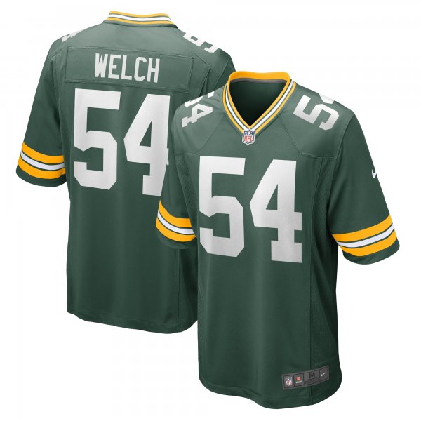 Men's Green Bay Packers Kristian Welch Nike  Green Team Game Jersey