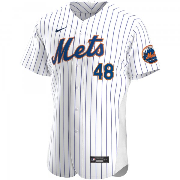 Men's New York Mets Jacob deGrom Nike White Home Player Jersey