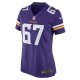 Women's Minnesota Vikings Ed Ingram Nike Purple Game Player Jersey