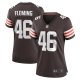 Women's Cleveland Browns Don Fleming Nike Brown Retired Player Jersey