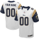 Nike Los Angeles Rams Customized White Stitched Elite Men's NFL Jersey