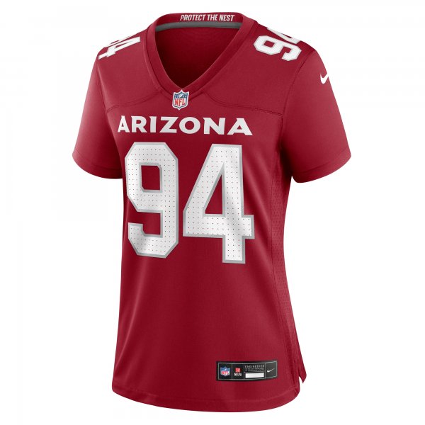 Women's Arizona Cardinals Carlos Watkins Nike Cardinal Game Player Jersey