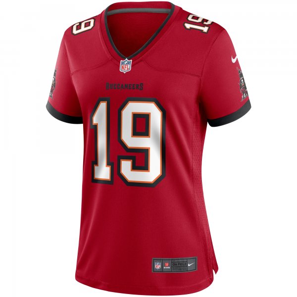 Women's Tampa Bay Buccaneers Keyshawn Johnson Nike Red Game Retired Player Jersey