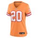 Women's Tampa Bay Buccaneers Ronde Barber Nike Orange Throwback Game Jersey