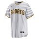 Men's San Diego Padres Xander Bogaerts Nike White/Brown Home Official Replica Player Jersey