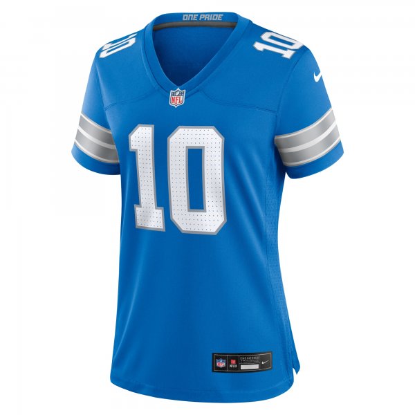 Women's Detroit Lions Tre'Quan Smith Nike  Blue Game Jersey