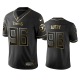 Men's Nike NFL Tennessee Titans Denico Autry #96 Black Golden Edition Vapor Limited Jersey