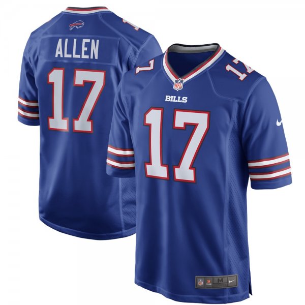 Men's Buffalo Bills Josh Allen Nike Royal Game Player Jersey