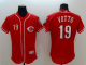 Men's Cincinnati Reds #19 Joey Votto Red Flexbase Collection Stitched MLB Jersey