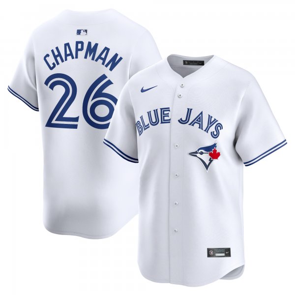 Men's Toronto Blue Jays Matt Chapman Nike White Home Limited Player Jersey