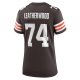 Women's Cleveland Browns Alex Leatherwood Nike  Brown Team Game Jersey