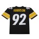 Men's Pittsburgh Steelers James Harrison Mitchell & Ness Black Legacy Replica Jersey