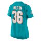 Women's Miami Dolphins Mark Milton Nike Aqua Game Jersey