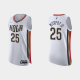 Men's New Orleans Pelicans #25 Trey Murphy III 2021/22 75th Anniversary City White NBA Jersey