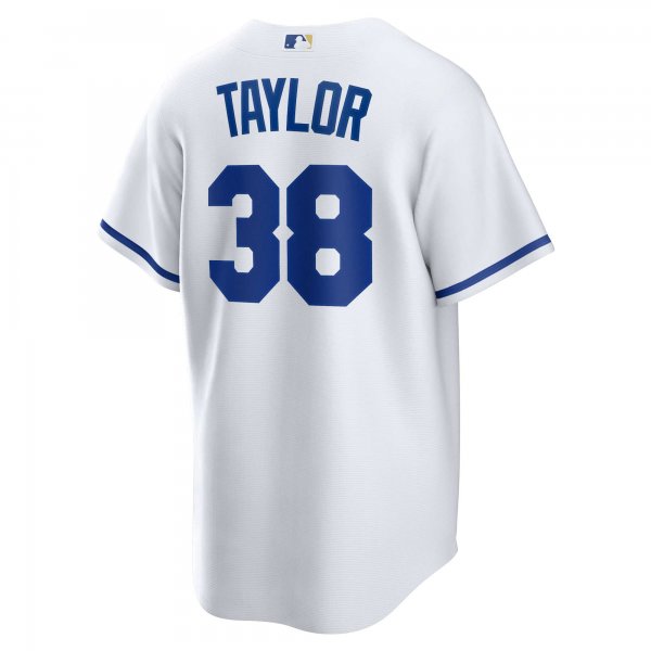 Men's Kansas City Royals Josh Taylor Nike White Home Replica Player Jersey