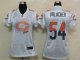 Nike Chicago Bears #54 Brian Urlacher White Women's Fem Fan NFL Game Jersey