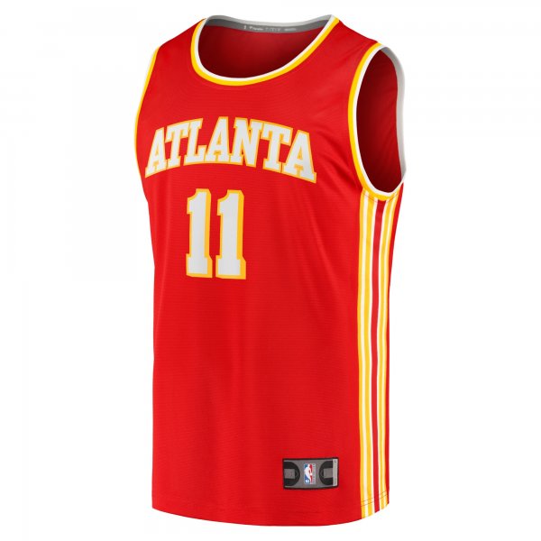 Men's Atlanta Hawks Trae Young Fanatics Red Fast Break Player Jersey - Icon Edition