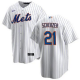 Youth New York Mets #21 Max Scherzer White Cool Base Alternate Team Jersey