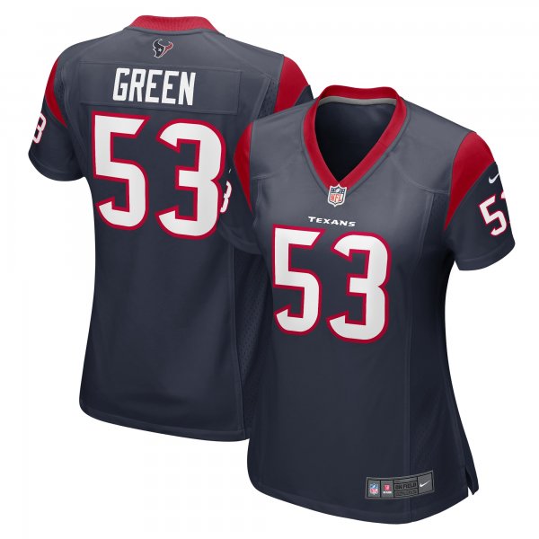 Women's Houston Texans Kendrick Green Nike  Navy Team Game Jersey