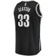 Men's Brooklyn Nets Nicolas Claxton Fanatics Black Fast Break Player Jersey - Icon Edition