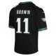 Youth Philadelphia Eagles A.J. Brown Nike Black Game Jersey