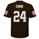 Youth Cleveland Browns Nick Chubb Brown Replica Player Jersey