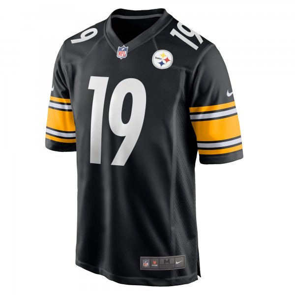 Men's Pittsburgh Steelers Calvin Austin III Nike Black Game Player Jersey