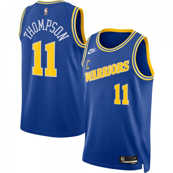 Men's Golden State Warriors Klay Thompson Nike Blue Swingman Jersey - Classic Edition