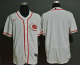 Men's Cincinnati Reds Blank White Stitched MLB Flex Base Nike Jersey