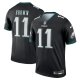 Men's Philadelphia Eagles A.J. Brown Nike Black Legend Jersey