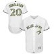 Toronto Blue Jays #20 Josh Donaldson White Flexbase Collection 2016 Memorial Day Stitched MLB Jersey