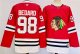 Men's #98 Connor Bedard Chicago Blackhawks Red City Edition Jersey