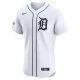 Men's Detroit Tigers Nike White Home Elite Pick-A-Player Retired Roster Patch Jersey