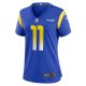 Women's Los Angeles Rams Carson Wentz Nike  Royal Team Game Jersey