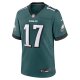 Men's Philadelphia Eagles Nakobe Dean Nike Midnight Green Team Game Jersey