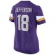 Women's Minnesota Vikings Justin Jefferson Nike Purple Game Jersey