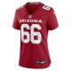 Women's Arizona Cardinals Jackson Barton Nike  Cardinal Team Game Jersey