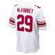 Men's New York Giants Xavier McKinney Nike White Away Game Player Jersey