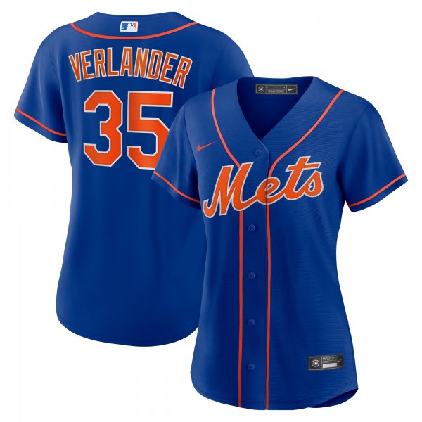 Women's New York Mets Justin Verlander Nike Royal Alternate Replica Player Jersey